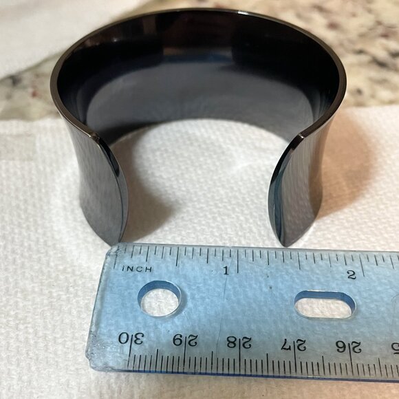 Tiffany & Co. 1837 Wide Titanium Cuff Bracelet 6" Circumference – Excellent - Picture 12 of 12